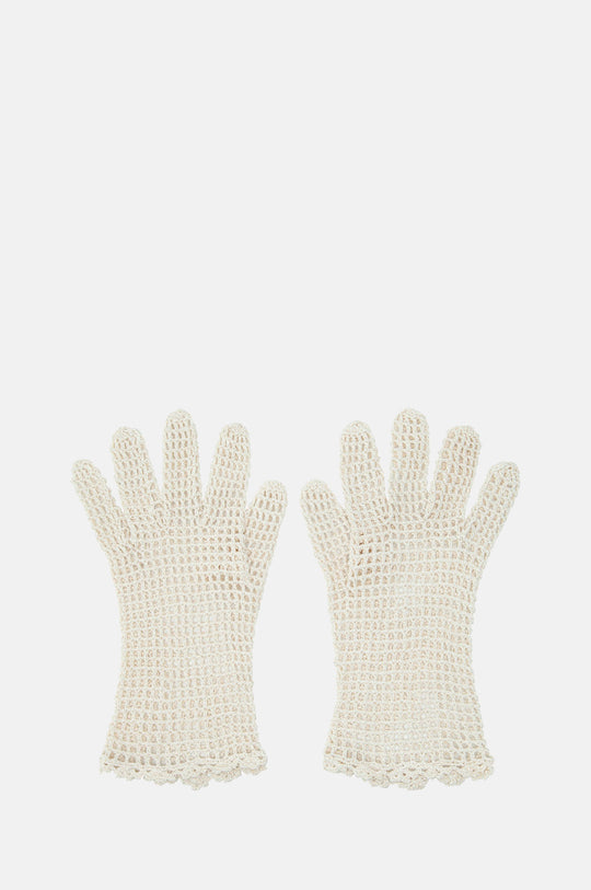 Handmade Gloves Milk