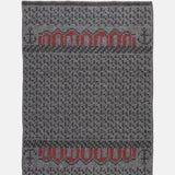 Oejbro Skafto Gra Wool Blanket 90x130cm.