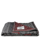 Skafto Gra Wool Blanket 90x130cm