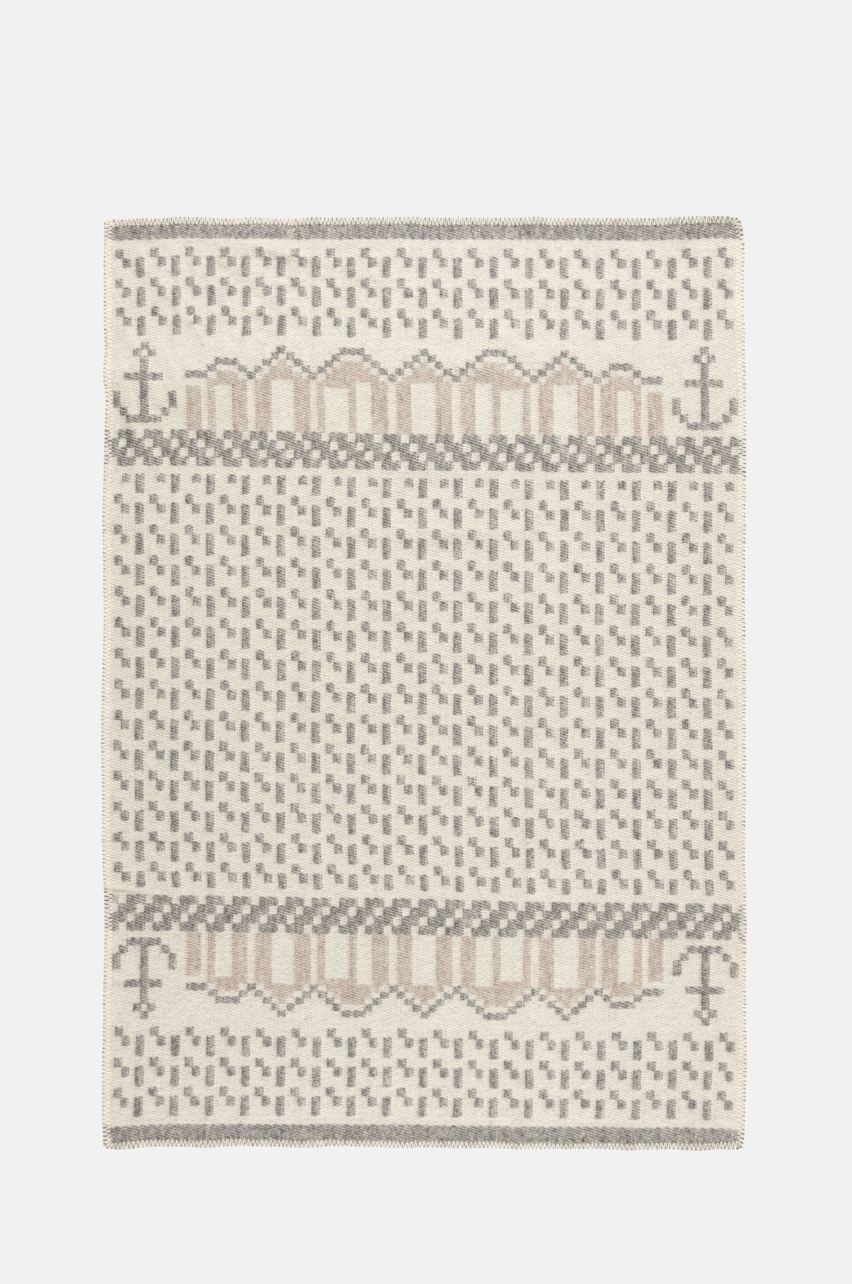 Oejbro Skafto Sno Wool Blanket 90x130cm.