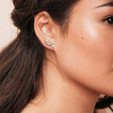 Sydney Gold Stud Earrings