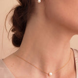 Drew Pendant Necklace Gold