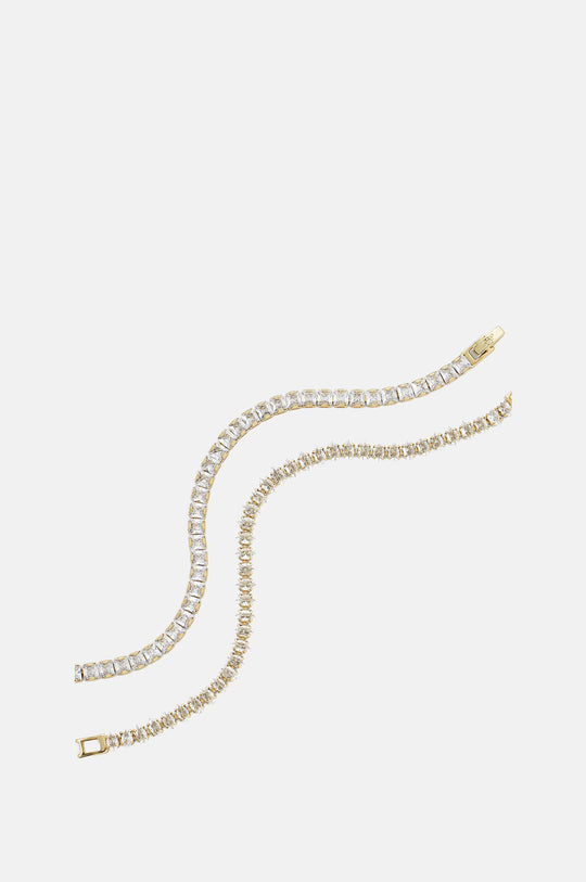 Pippa Gold Bracelets (Set of 2)