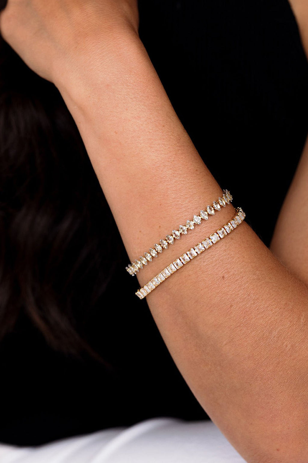 Pippa Gold Bracelets (Set of 2)