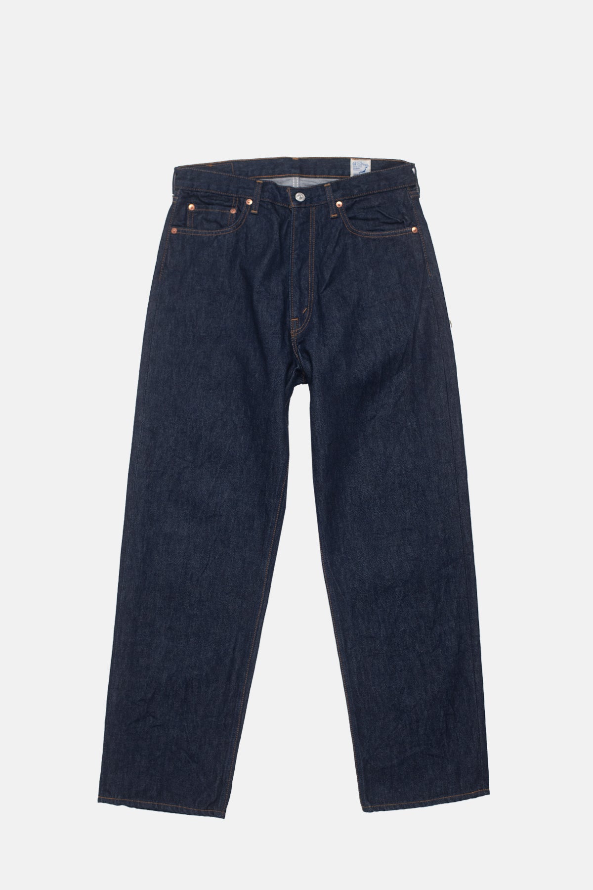 Orslow 101 Dad Fit Denim Pants One Wash.