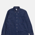 Orslow Denim Standard Button Down Shirt One Wash.