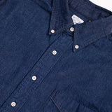 Denim Standard Button Down Shirt One Wash