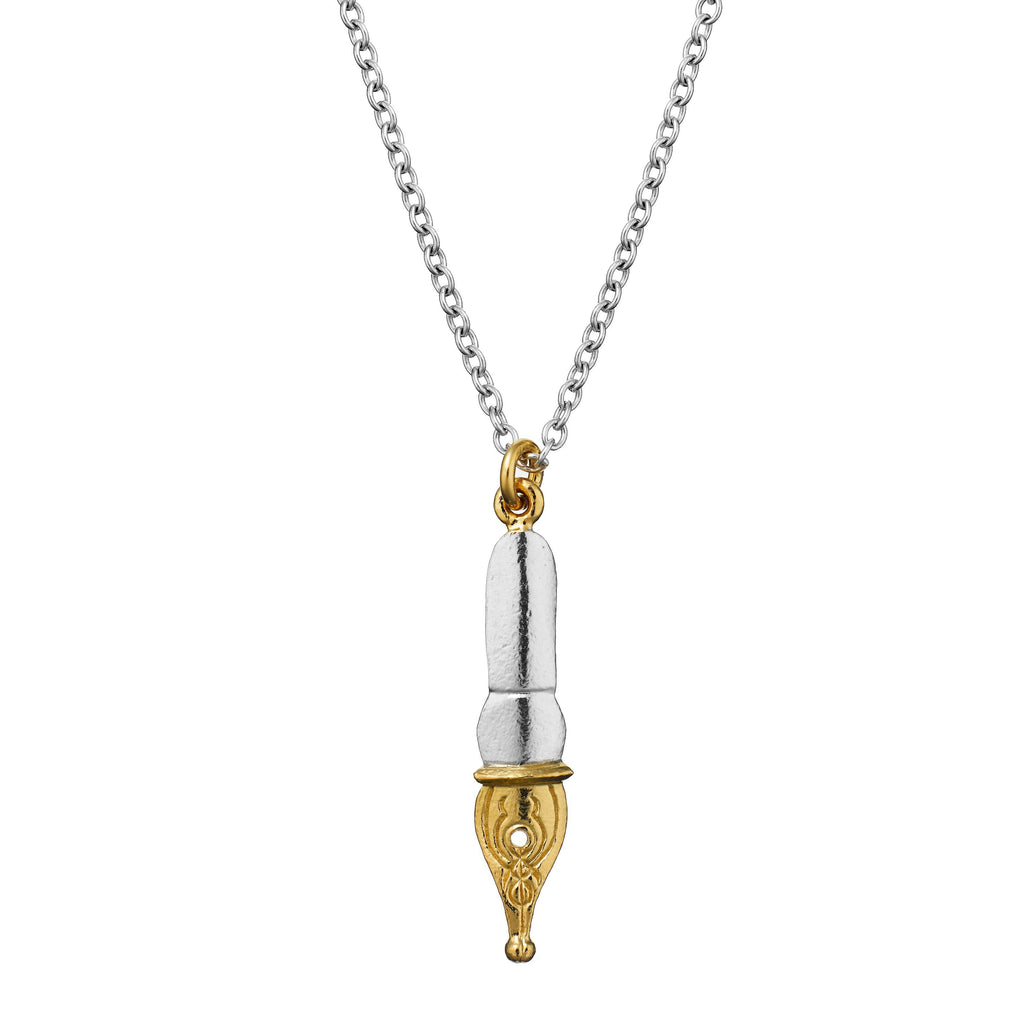 A.M. Fountain Pen Nib Necklace