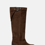 Pavement Anine Suede Boot Brown Suede.