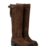 Anine Suede Boot Brown Suede