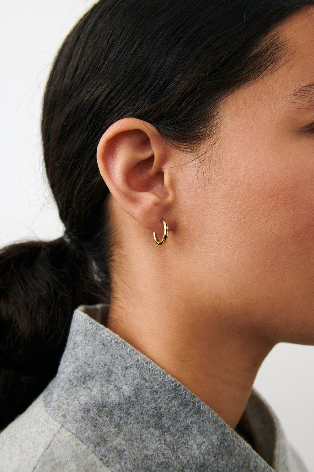 Small Spirit Gold Huggies