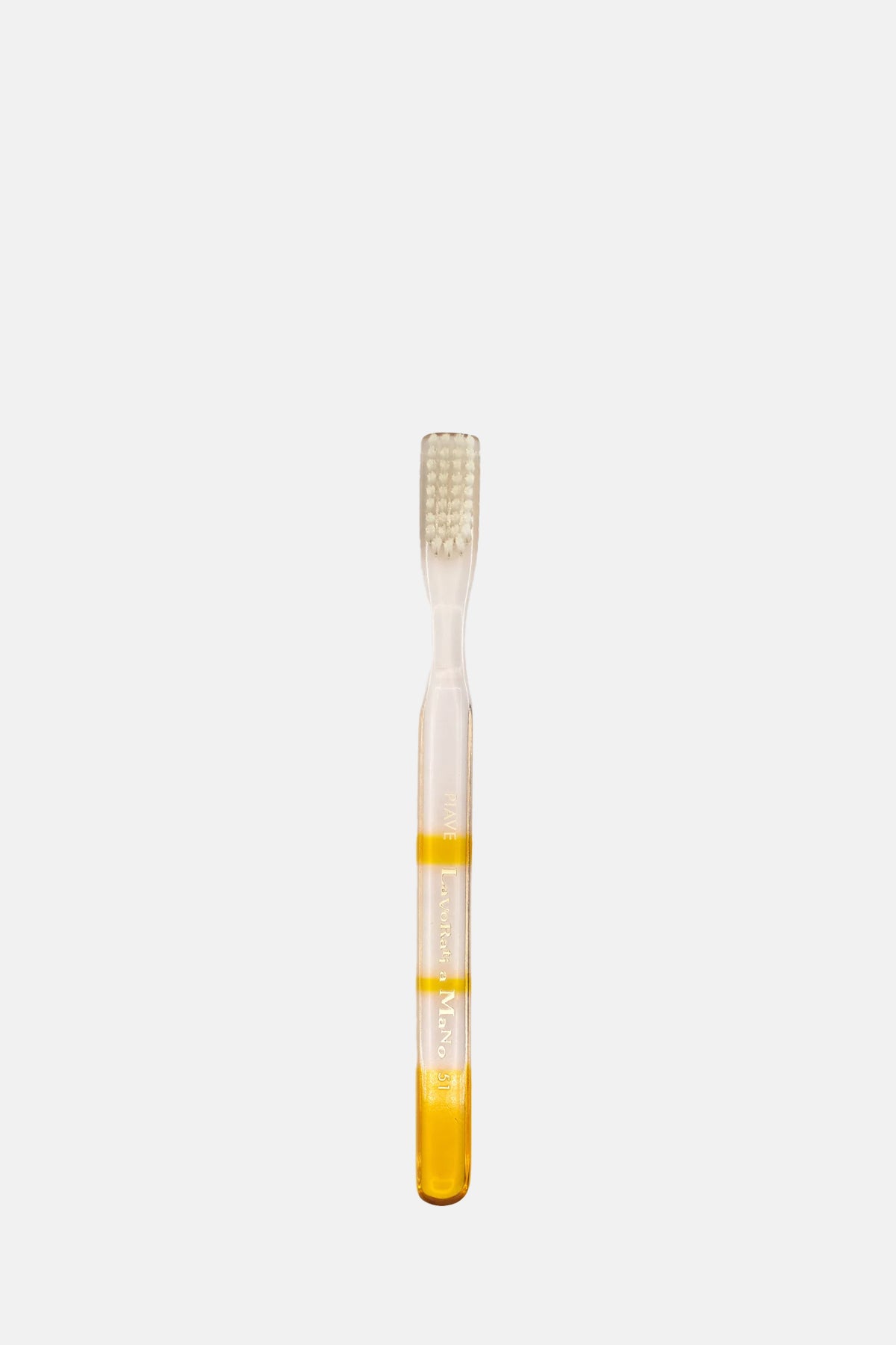 Piave Murano Toothbrush Yellow.