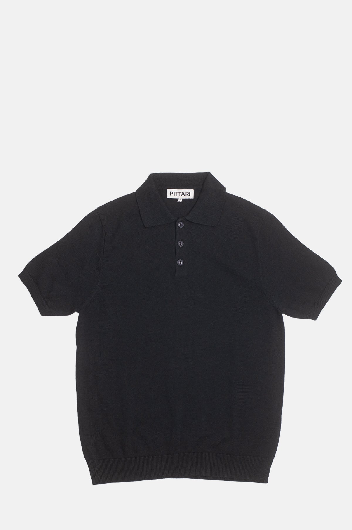 Pittari SS Polo 12G Black.