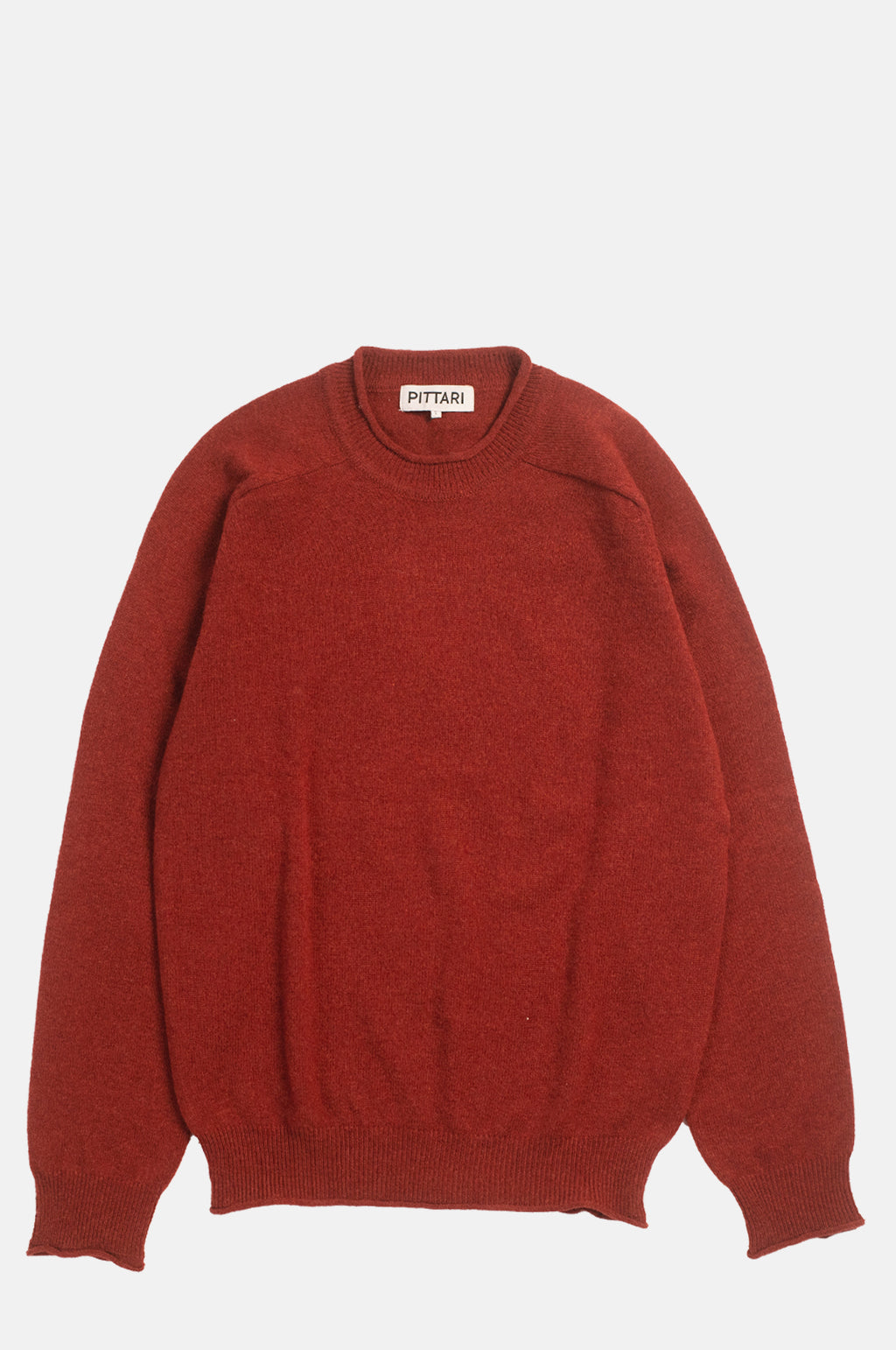 Pittari Usk Merino Crew Sienna.