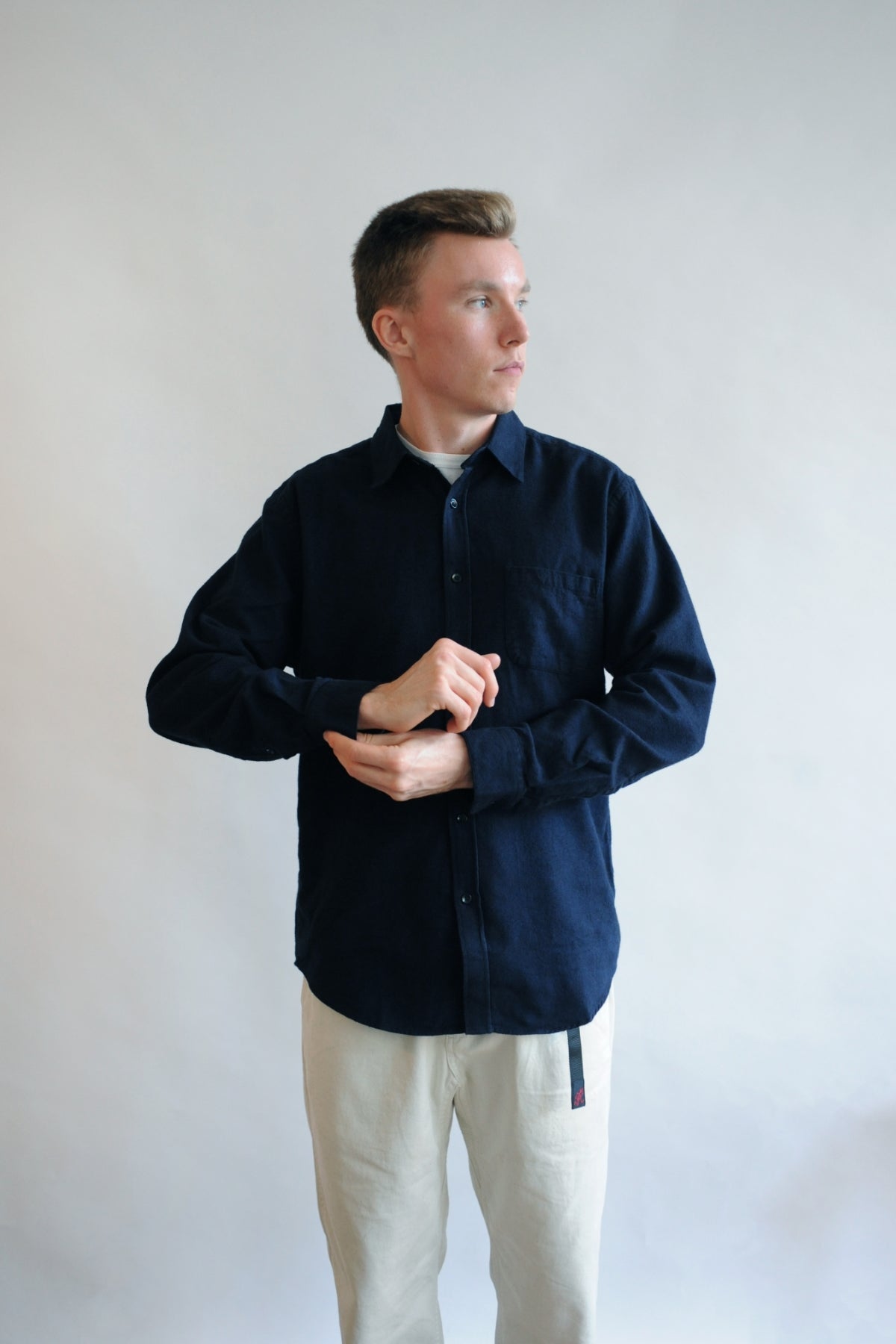 Exclusive Ward Shirt Dark Navy