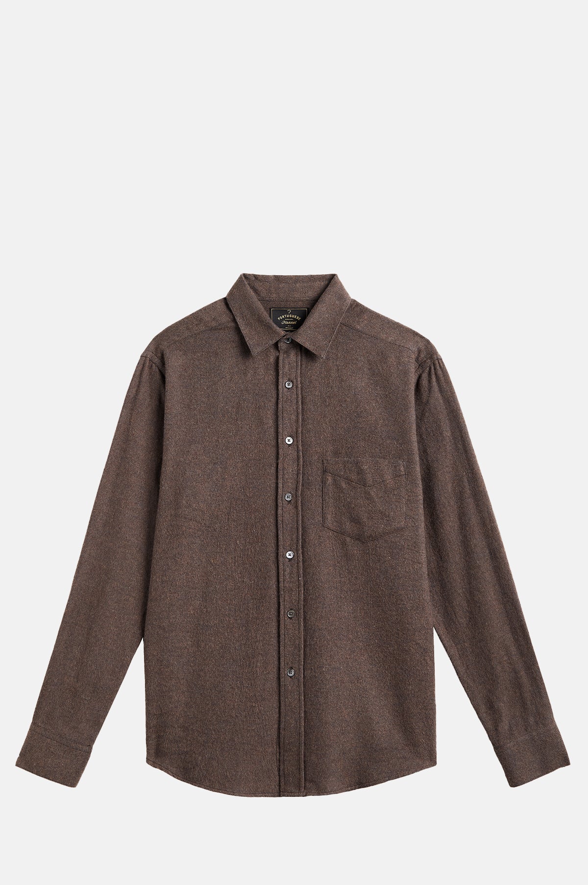 Portuguese Flannel Suavis Shirt Brown.