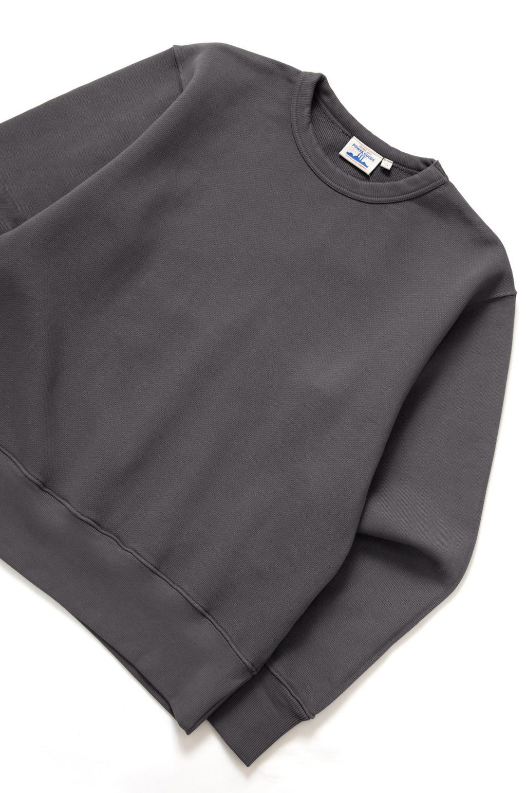 Loopback Crewneck Washed Black
