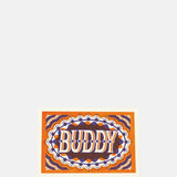 Pressed and Folded Buddy Greeting Card.