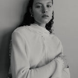 Contour Hoop Gold Earrings