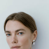 Datura Silver Earrings