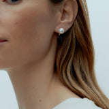 Dualism Gold Earrings
