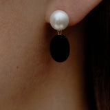 Dualism Gold Earrings