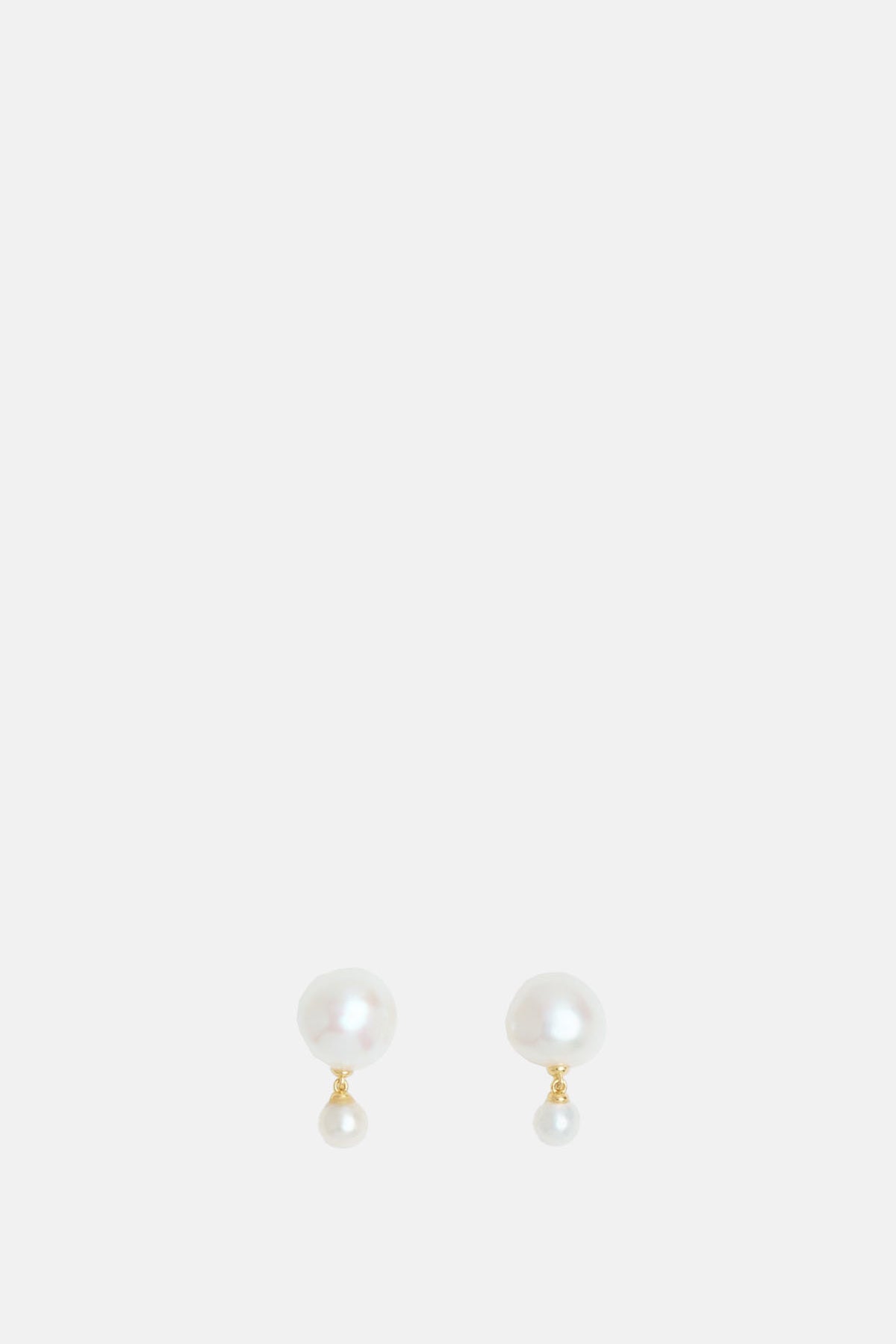 Ragbag Lumora Small Stud Gold Earrings.
