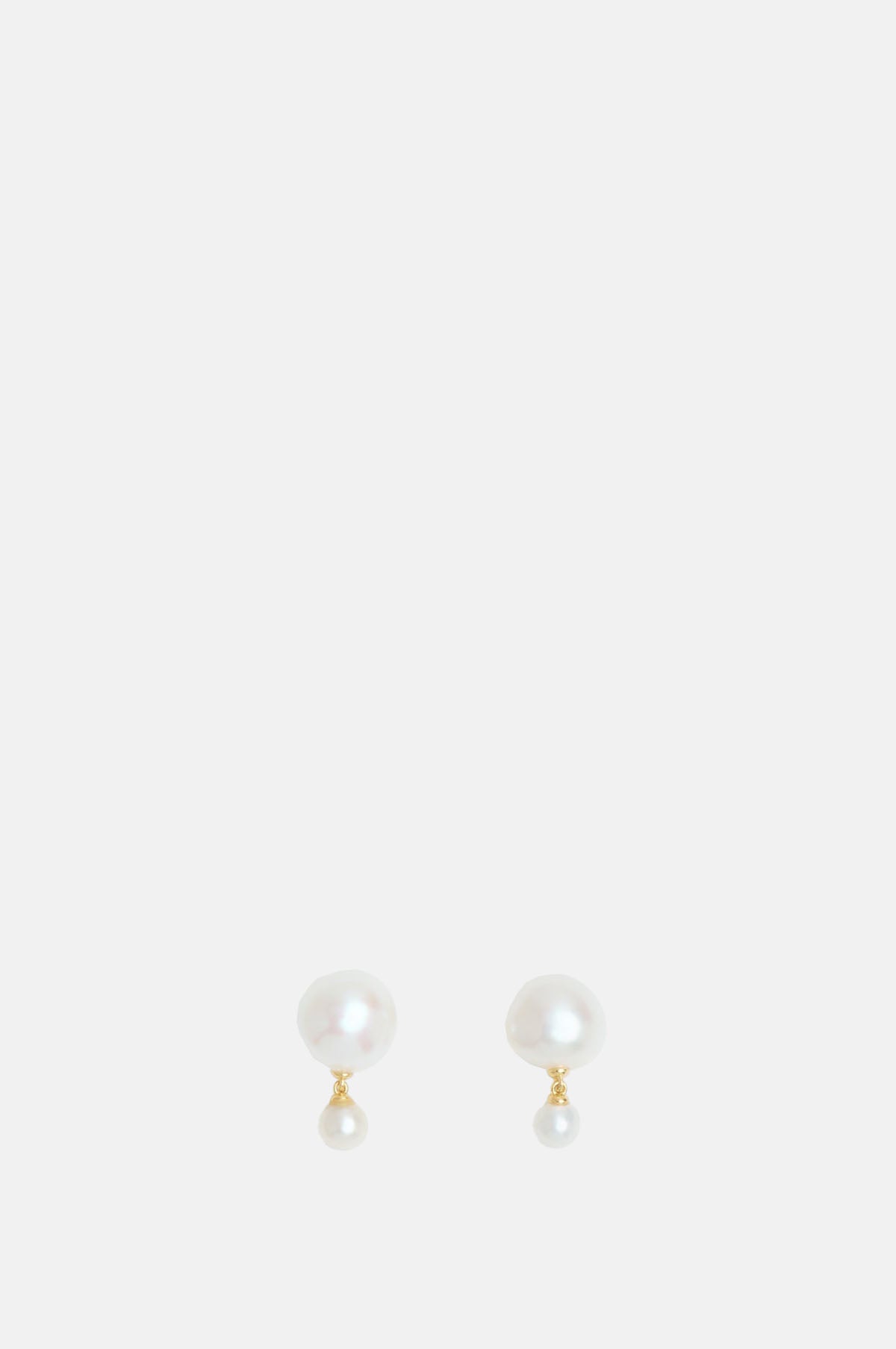 Ragbag Lumora Small Stud Gold Earrings.