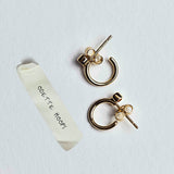 Odette Hoop Gold Earrings