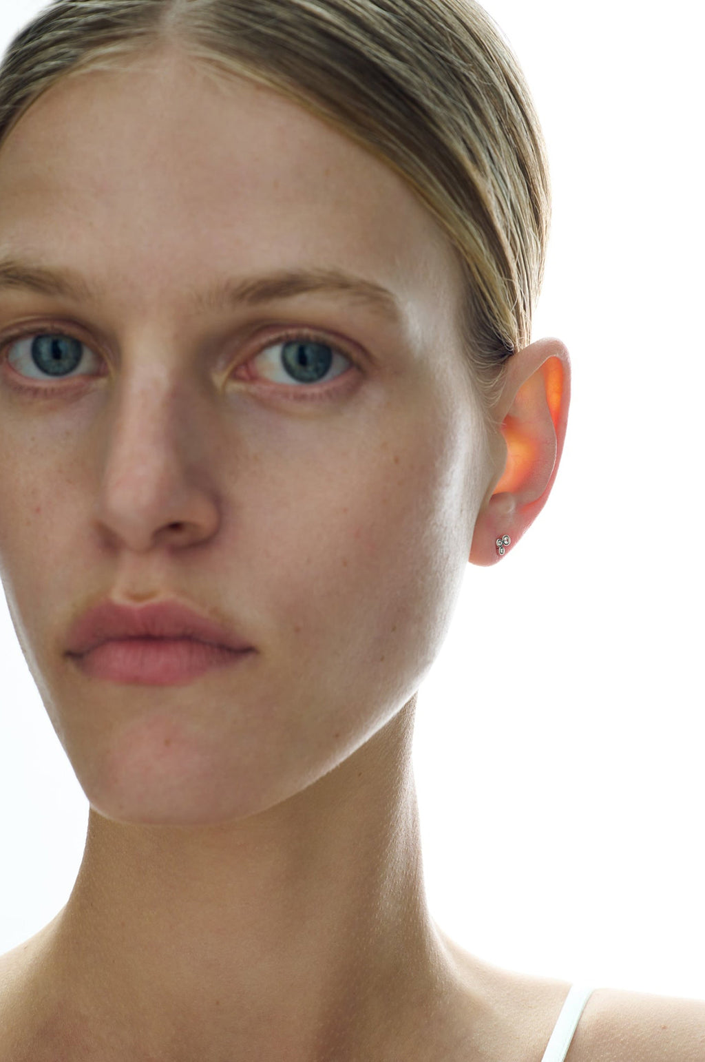 Odette Stud Silver Earrings