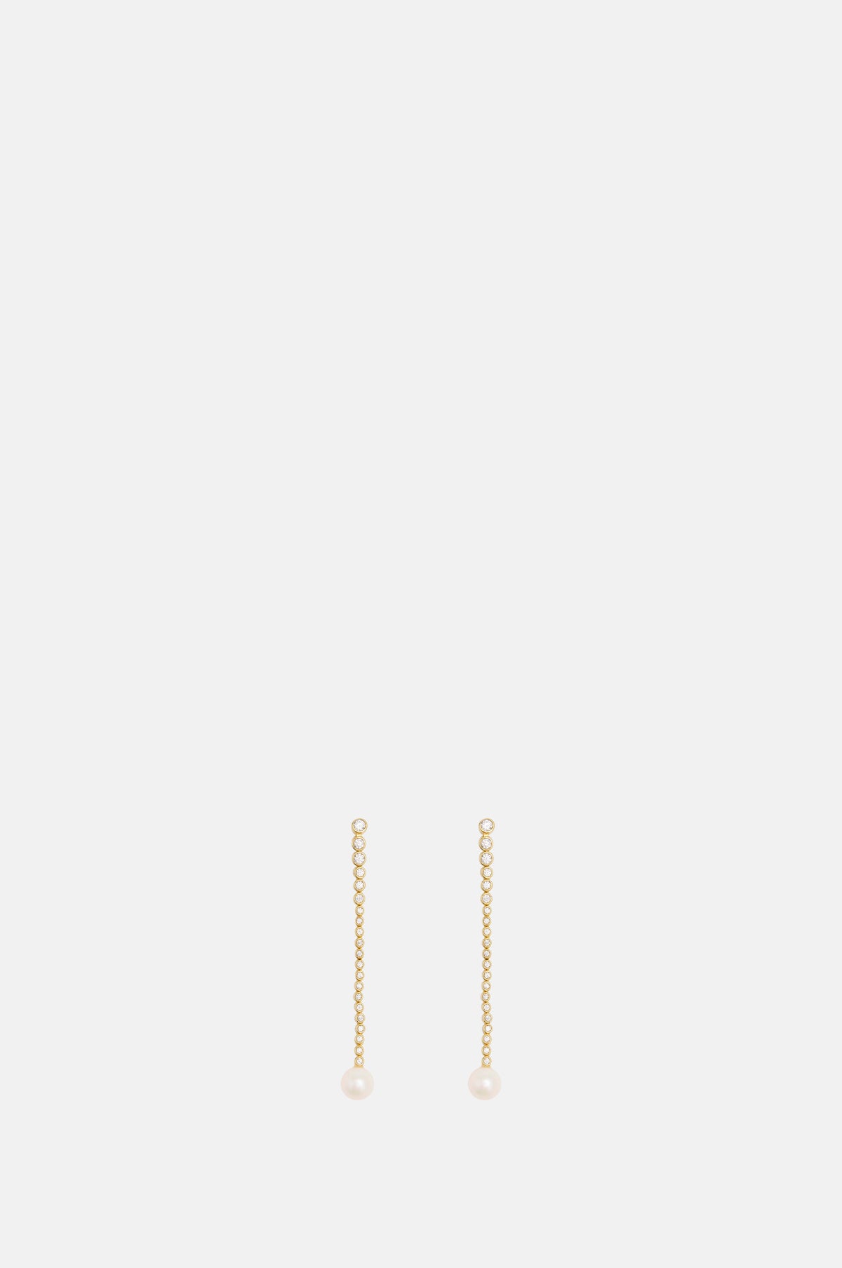 Ragbag Odile Chandelier Gold Earrings.
