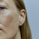 Odile Gold Stud Earrings