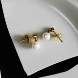 Odile Mini Gold Earrings