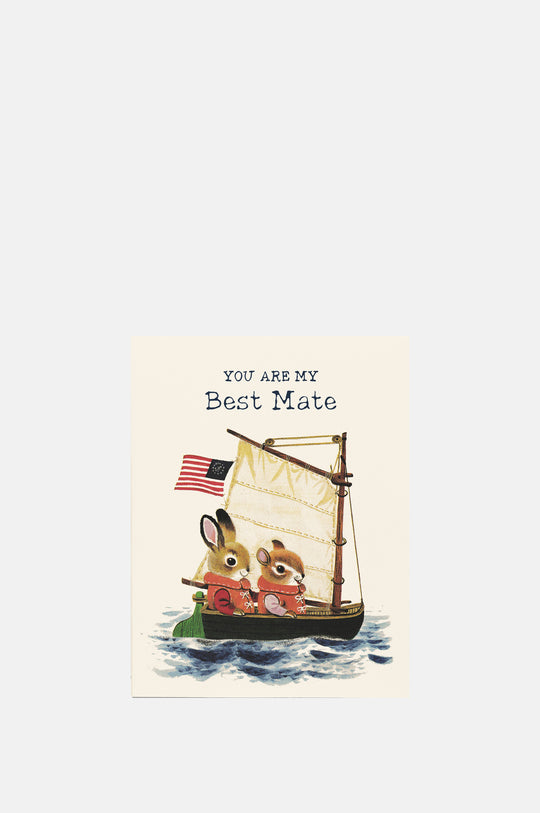 Best Mate Greeting Card