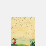 Red Cap Cards Bunny and Dandelion Greeting Card.