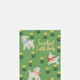 Red Cap Cards Little Lamb Greeting Card.
