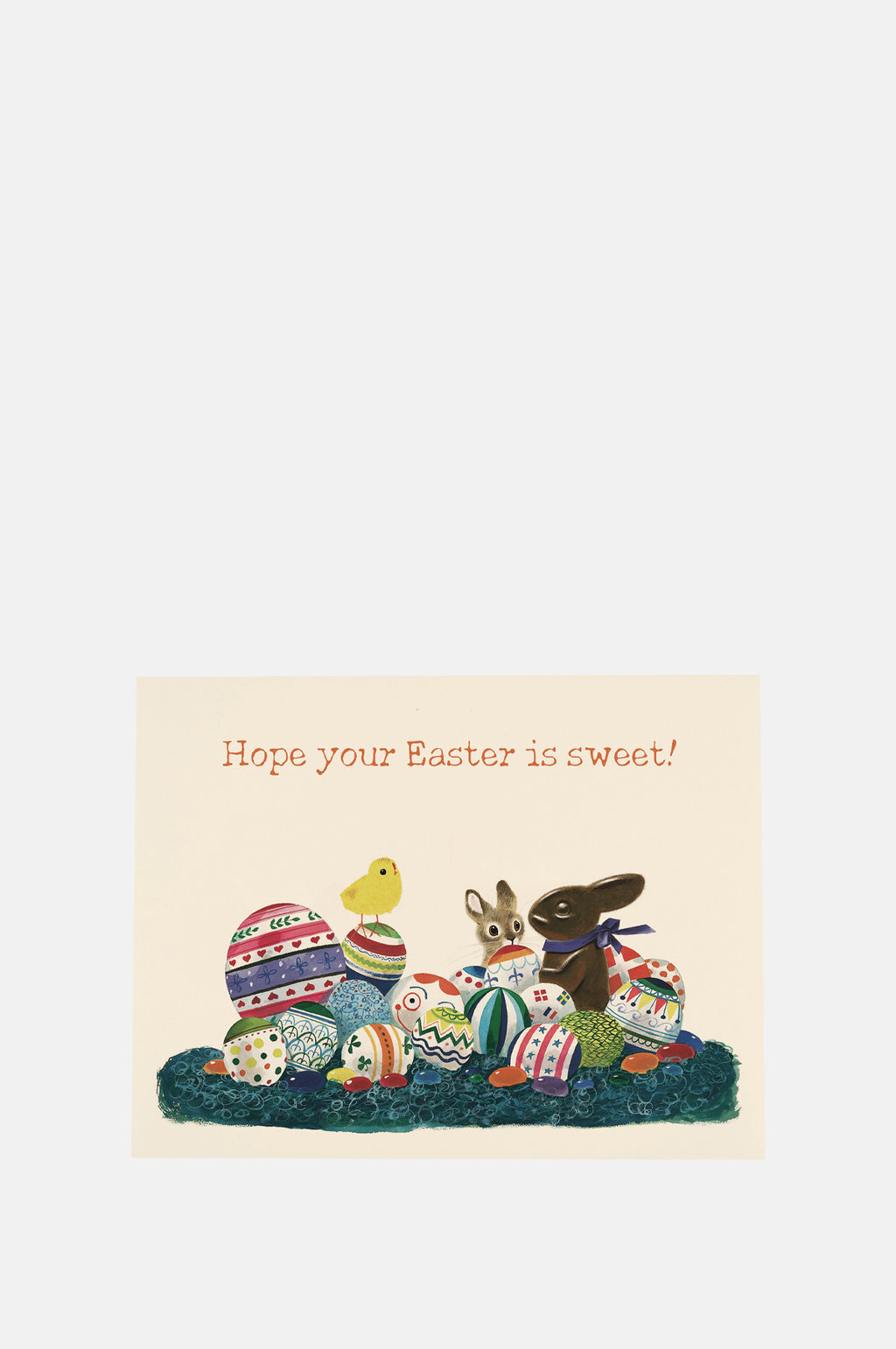 Red Cap Cards Sweet Easter Greeting Card.