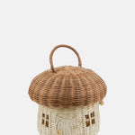 Rex Rattan Mushroom House Basket.