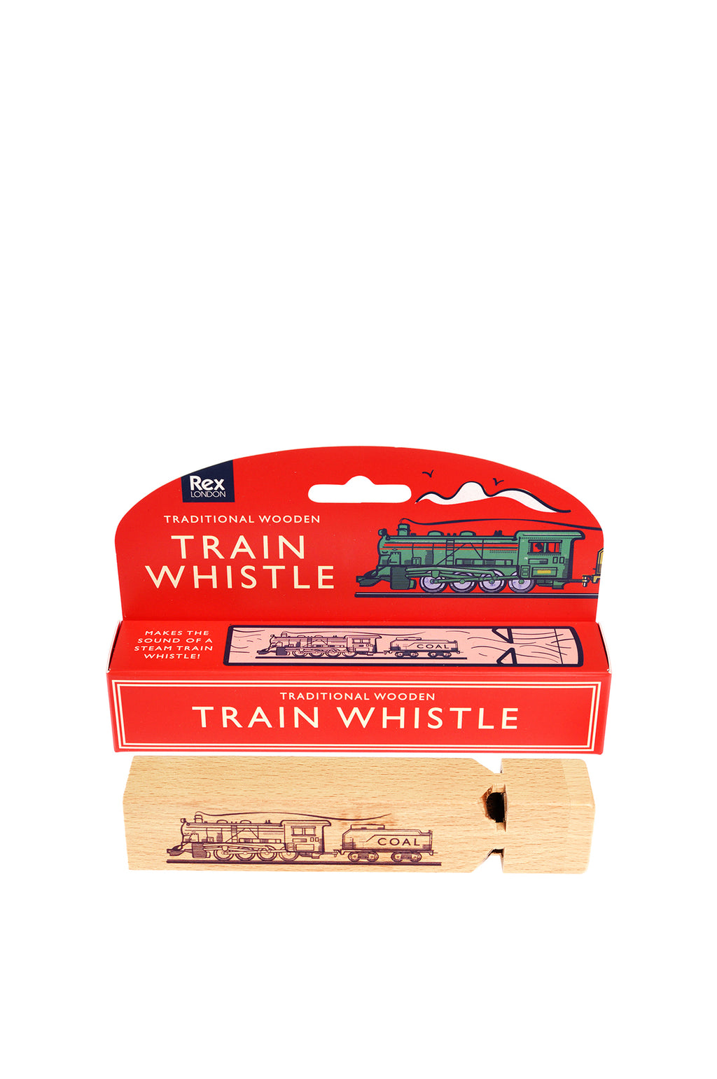 Traditional Wooden Train Whistle