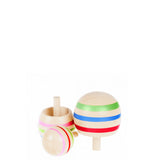 Wooden Spinning Tops Set of 3