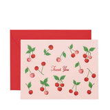 Cherries Thank You Card
