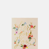 Rifle Paper Co Floral Here For You Card.