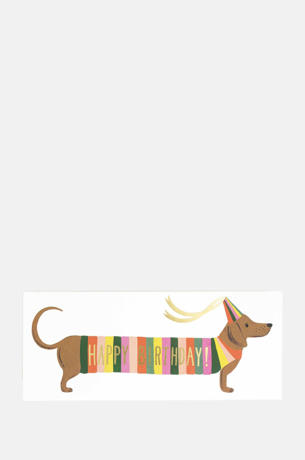 Rifle Paper Co Hot Dog Card.