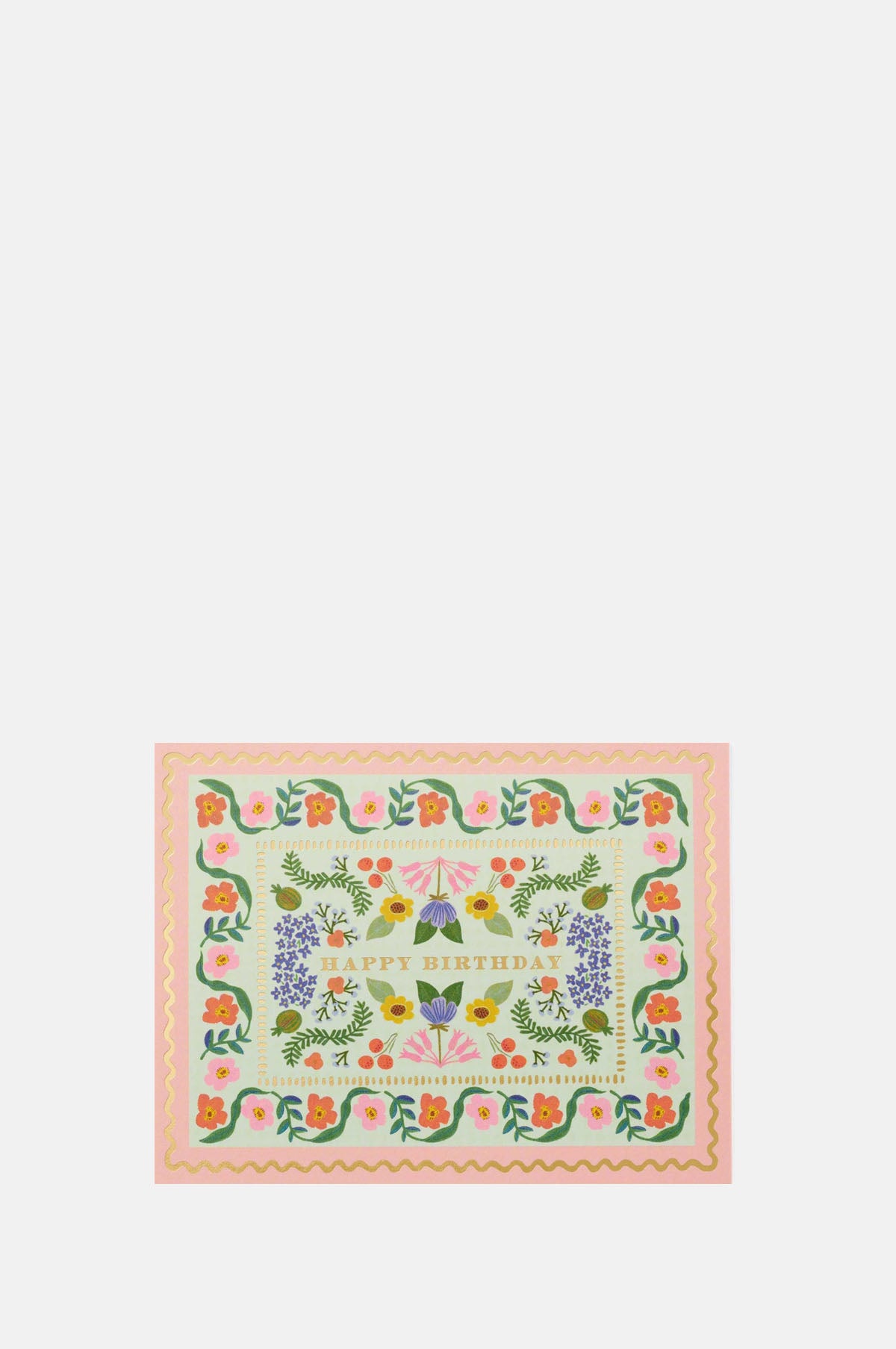Rifle Paper Co Sicily Garden Birthday Card.