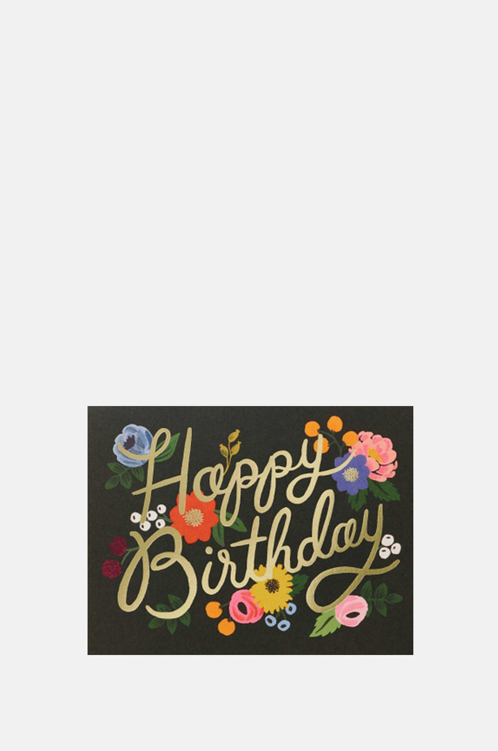 Rifle Paper Co Vintage Blossoms Birthday Card.