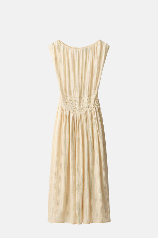Alayah Dress Sienna Lace Embroidery Cream
