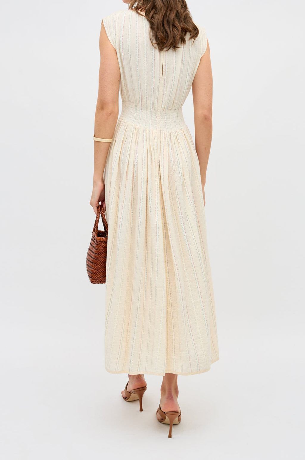 Alayah Dress Sienna Lace Embroidery Cream