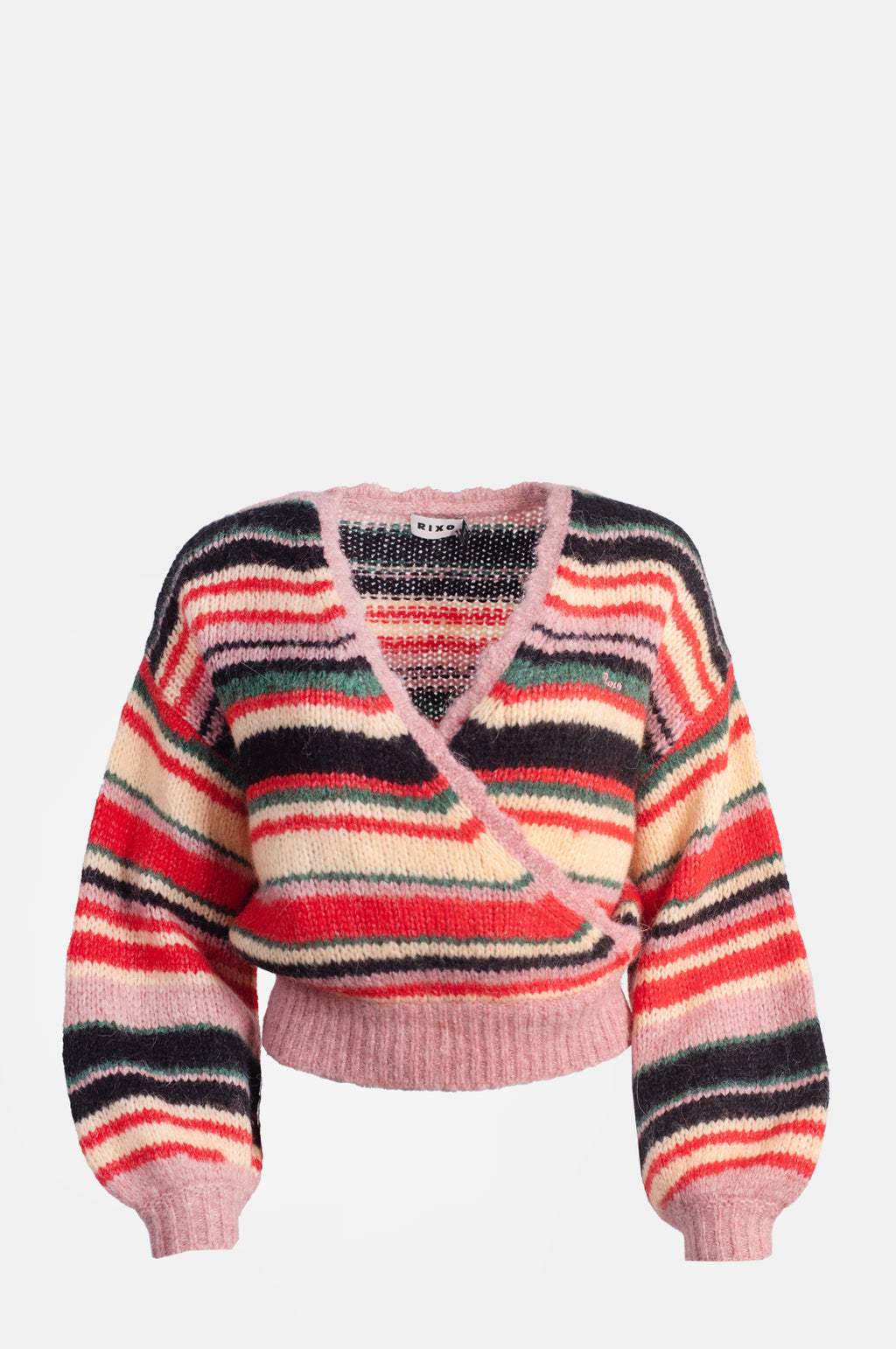 Rixo Cari Jumper Kelly Stripe Multi.