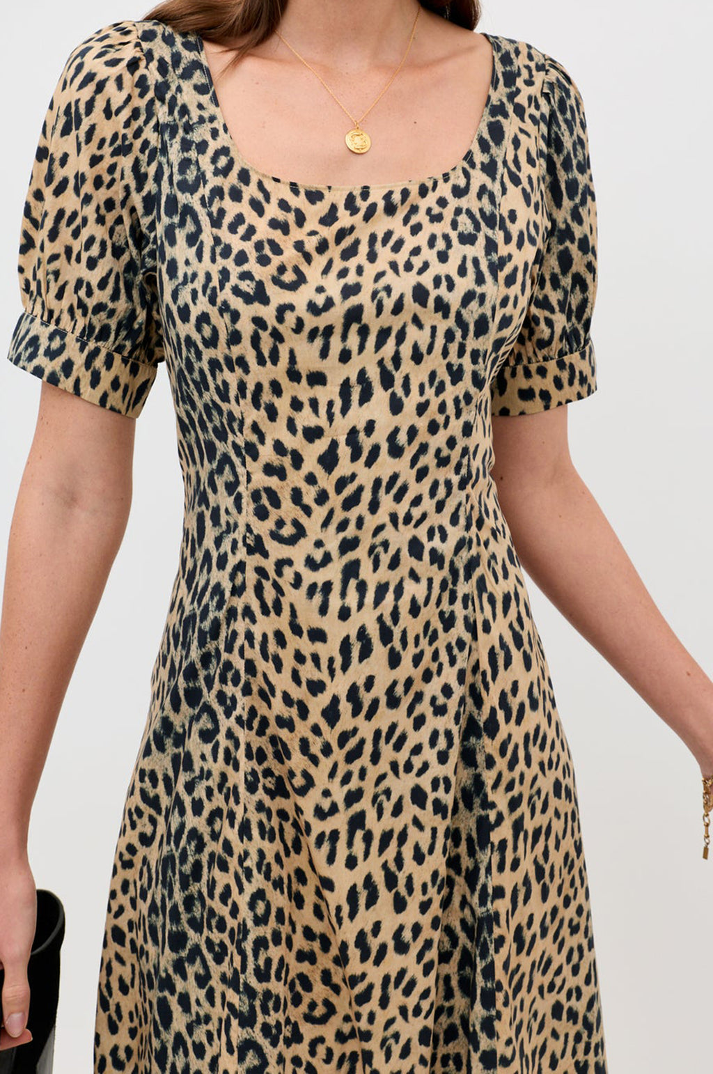 Kathleen Dress Nina Leopard Brown