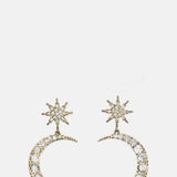 Rixo Theresa Earrings Gold.